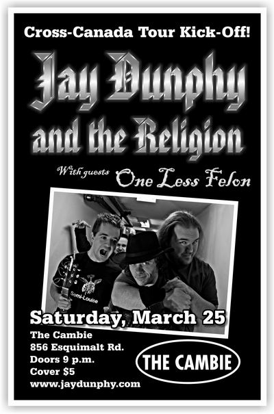 Jay Dunphy and the Religion Poster 2006-03-25